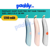 Tông Đơ Cạo Lông Chân Chó Mèo Pakeway Sạc USB - Paddy Pet Shop